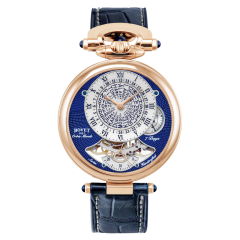 Bovet Orbis Mundi Blue Guilloche 42 mm NTHU022