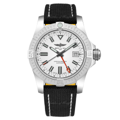 A32397101A1X1 | Breitling Avenger Automatic GMT 43 Steel White watch | Buy Now