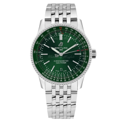 A17326361L1A1 | Breitling Navitimer Automatic 41 Stainless Steel Green watch | Buy Now