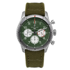 AB01192A1L1X2 | Breitling Navitimer Aviator 8 B01 Chronograph 43 Steel Curtiss Warhawk Watch | Buy Online