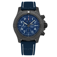 V13375101C1X2 | Breitling Super Avenger Chronograph 48 Night Mission watch | Buy Online