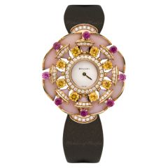 BVLGARI DIVAS' DREAM Pink Gold Quartz 39 mm 102420