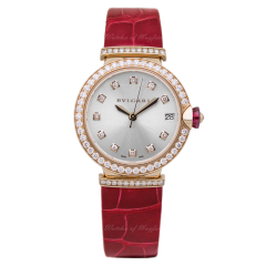 BVLGARI LVCEA Pink Gold Automatic 33 mm 102329