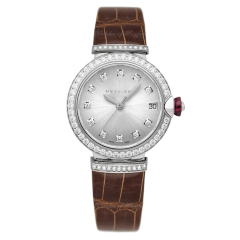 BVLGARI LVCEA White Gold Automatic 33 mm 102645