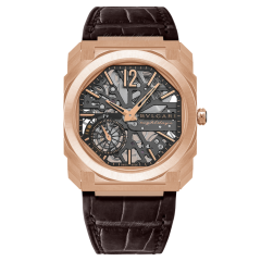 103667 | Bvlgari Octo Finissimo Skeleton 8 Days Manual 40 mm watch | Buy Online