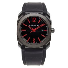 102738 | BVLGARI Octo Ultranero Steel 41mm watch | Buy Online