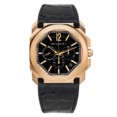 102115 | BVLGARI Octo Velocissimo Pink Gold Automatic 41 mm watch | Buy Online