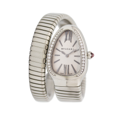 BVLGARI Serpenti Tubogas Steel Quartz 35 mm 101827