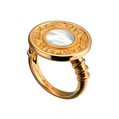 DA12500 01 | Carrera y Carrera Alegrias Mini Yellow Gold Pearl Ring