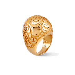 DA10487 01 | Buy Online Carrera y Carrera Aqua Yellow Gold Ring