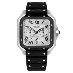 Cartier Santos de Cartier Chronograph 43.3 mm WSSA0017