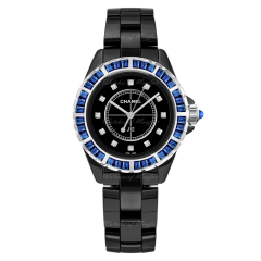 H3121 | Chanel J12 Blue Sapphires Jewellery Watch 33mm watch. Buy Online