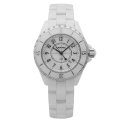 H0968 | Chanel J12 White Ceramic Quartz 33 mm watch. Buy Online