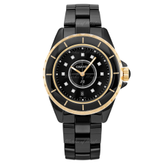 H2544 | Chanel J12 Quartz Black Ceramic 38 mm watch. Buy Online