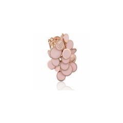 Chantecler Paillettes Pink Gold Diamond Ring C.38900 Size 54