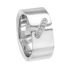 080046 | Chaumet Liens Evidence White Gold Wedding Band Size 56