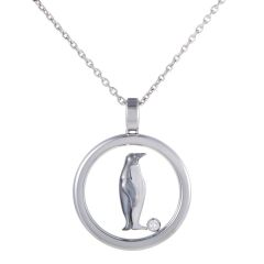 Chopard Animal World White Gold Diamond Pendant 797754-1001