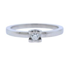 Chopard Platinum Diamond Engagement Ring 827819-9110