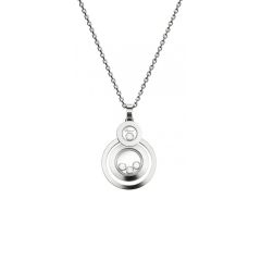 799210-1001 | Buy Online Chopard Happy 8 White Gold Diamond Pendant