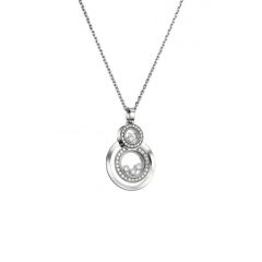 799210-1003 | Buy Online Chopard Happy 8 White Gold Diamond Pendant