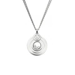 799211-1001 | Buy Online Chopard Happy 8 White Gold Diamond Pendant