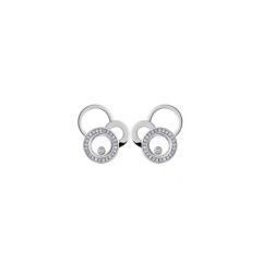 836985-1002 | Buy Chopard Happy Bubbles White Gold Diamond Earrings