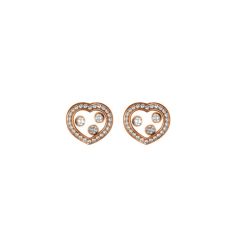 839203-5002 | Buy Chopard Happy Curves Rose Gold Diamond Earrings