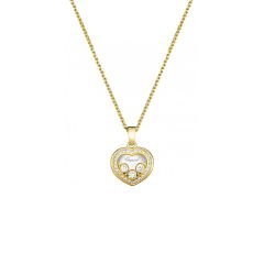 799203-0003 | Buy Chopard Happy Curves Yellow Gold Diamond Pendant