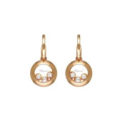 839562-5003|Buy Online Chopard Happy Curves Rose Gold Diamond Earrings