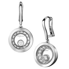 837789-1001 | Buy Very Chopard Happy Diamonds White Gold Earrings