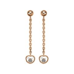 839081-5001 | Buy Chopard Happy Diamonds Rose Gold Diamond Earrings