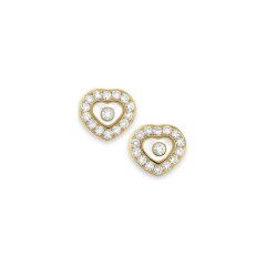 Chopard Happy Diamonds Icons Ear Pins Yellow Gold 831084-0001