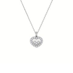 Chopard Happy Diamonds Icons Joaillerie White Gold Diamond Pendant 79A615-1001