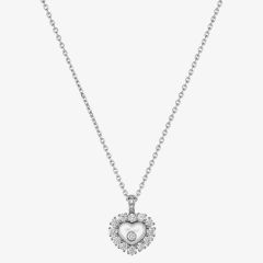 Chopard Happy Diamonds Icons Joaillerie White Gold Diamond Pendant 79A616-1001