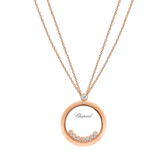 Chopard Happy Diamonds Icons Rose Gold Pendant 799450-5001