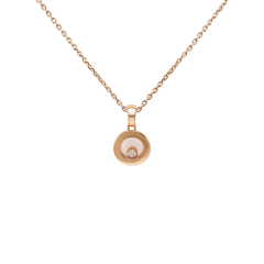 Chopard Happy Diamonds Icons Rose Gold Diamond Pendant 79A017-5001