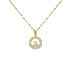 Chopard Happy Diamonds Icons Yellow Gold Diamond Pendant 79A018-0201