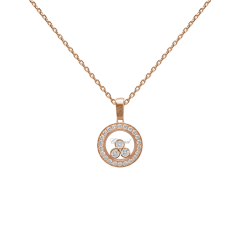 Chopard Happy Diamonds Icons Rose Gold Diamond Pendant 79A018-5201