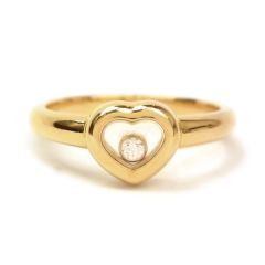 824854-0109 | Chopard Happy Diamonds Icons Yellow Gold Diamond Ring