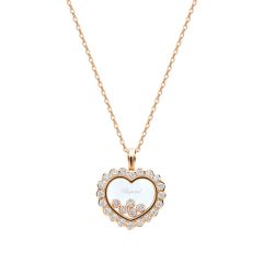 Chopard Happy Diamonds Icons Rose Gold Diamond Pendant 799471-5001