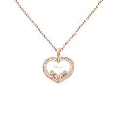 Chopard Happy Diamonds Icons Rose Gold Diamond Pendant 79A038-5201