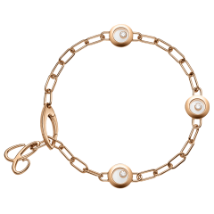 85A117-5010 | Buy Online Chopard Happy Diamonds Icons Rose Gold Diamonds Bracelet 