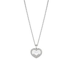 79A038-1203 | Chopard Happy Diamonds Icons White Gold Diamond Pendant 