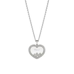 79A039-1203 | Chopard Happy Diamonds Icons White Gold Diamond Pendant 