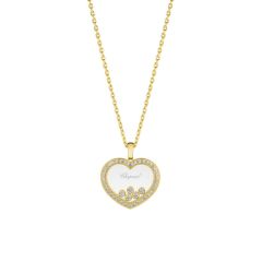 79A039-0201 |Chopard Happy Diamonds Icons Yellow Gold Diamond Pendant 