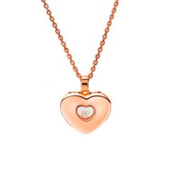 Chopard Happy Diamonds Rose Gold Diamond Pendant 797417-5001