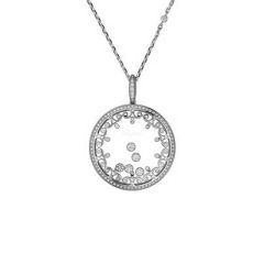 Chopard Happy Diamonds White Gold Diamond Pendant 799475-1202