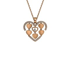 Chopard Happy Diamonds Rose Gold Diamond Pendant 797219-5002