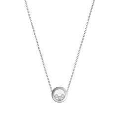 Chopard Happy Diamonds White Gold Diamond Necklace 81A018-1001 