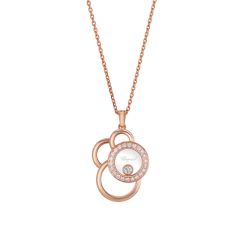 Chopard Happy Dreams Rose Gold Diamond Pendant 799888-5002